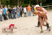 Pledge Rodeo hazehim, haze him