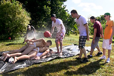 Slosh Balls hazehim, haze him